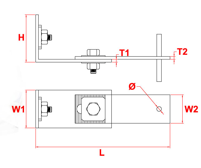 Kızaklı L Ankraj Pimli