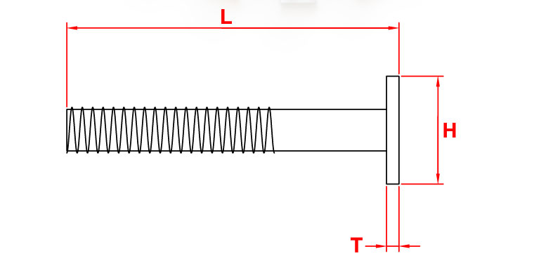 Ayar Vidası Para Başlı