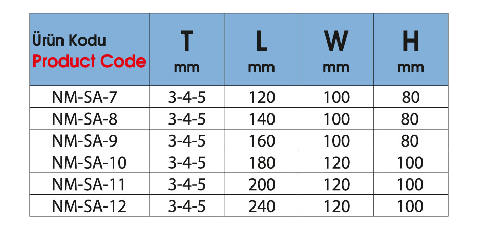 Sürgülü Ankraj Tip 2